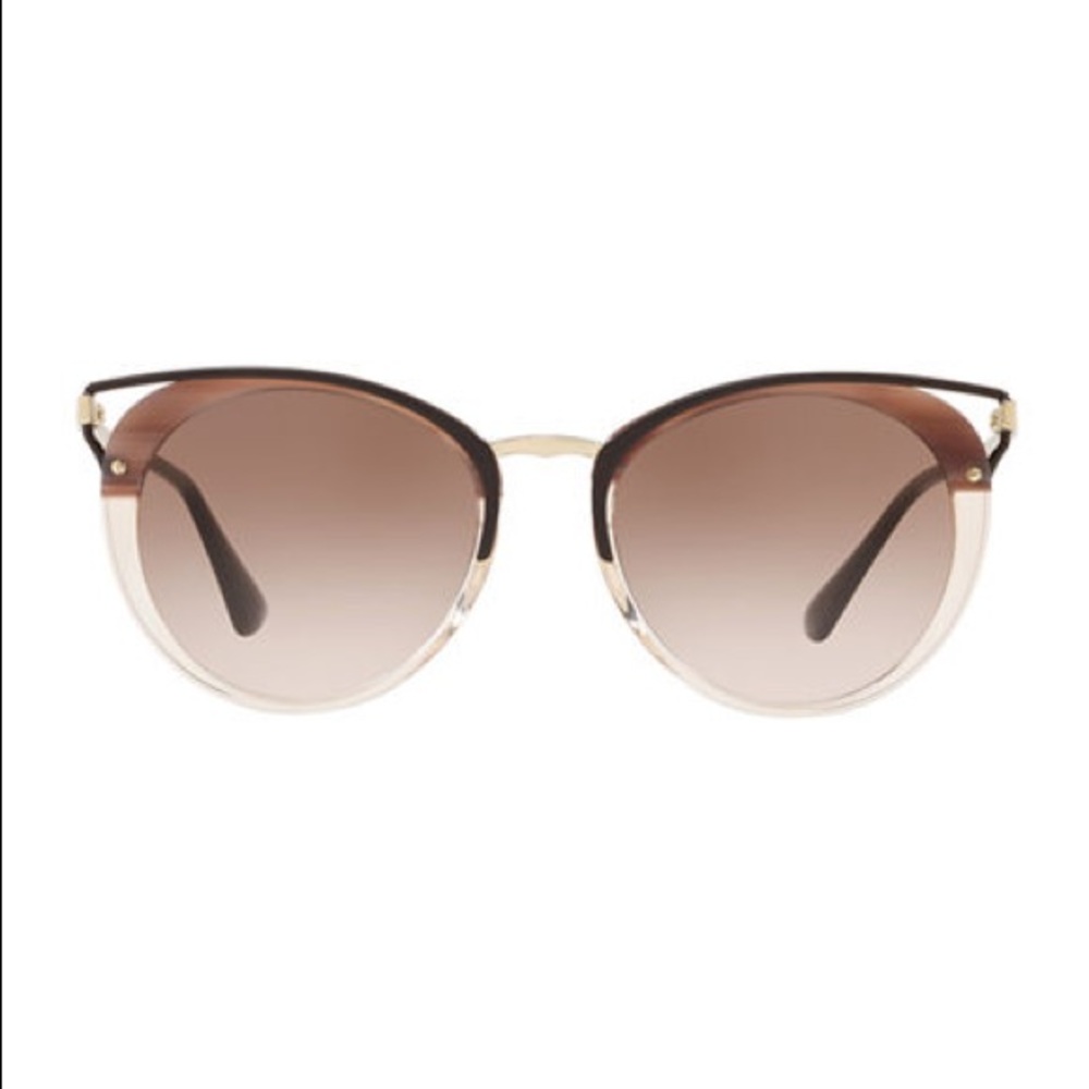 NEW PRADA Cutout Round Sunglasses 😎